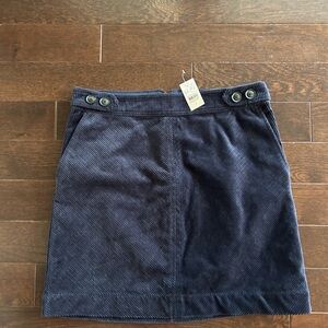 NWT LOFT corduroy skirt size 4